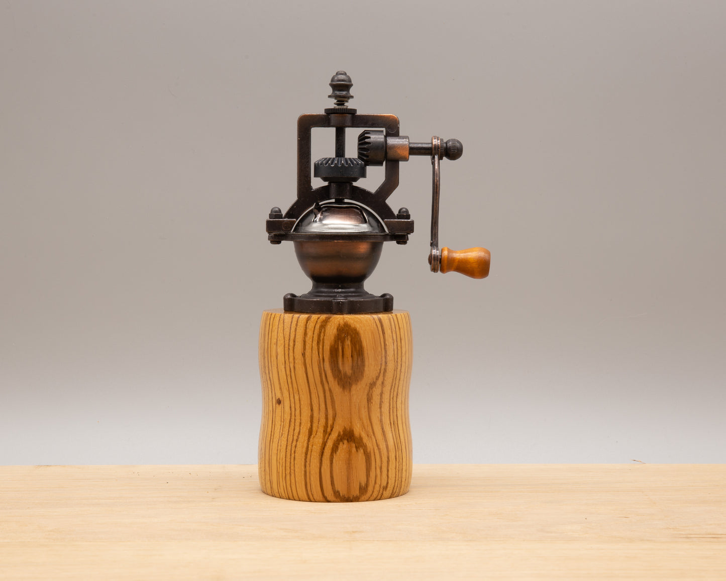 Pepper Mill Made From Zebrano