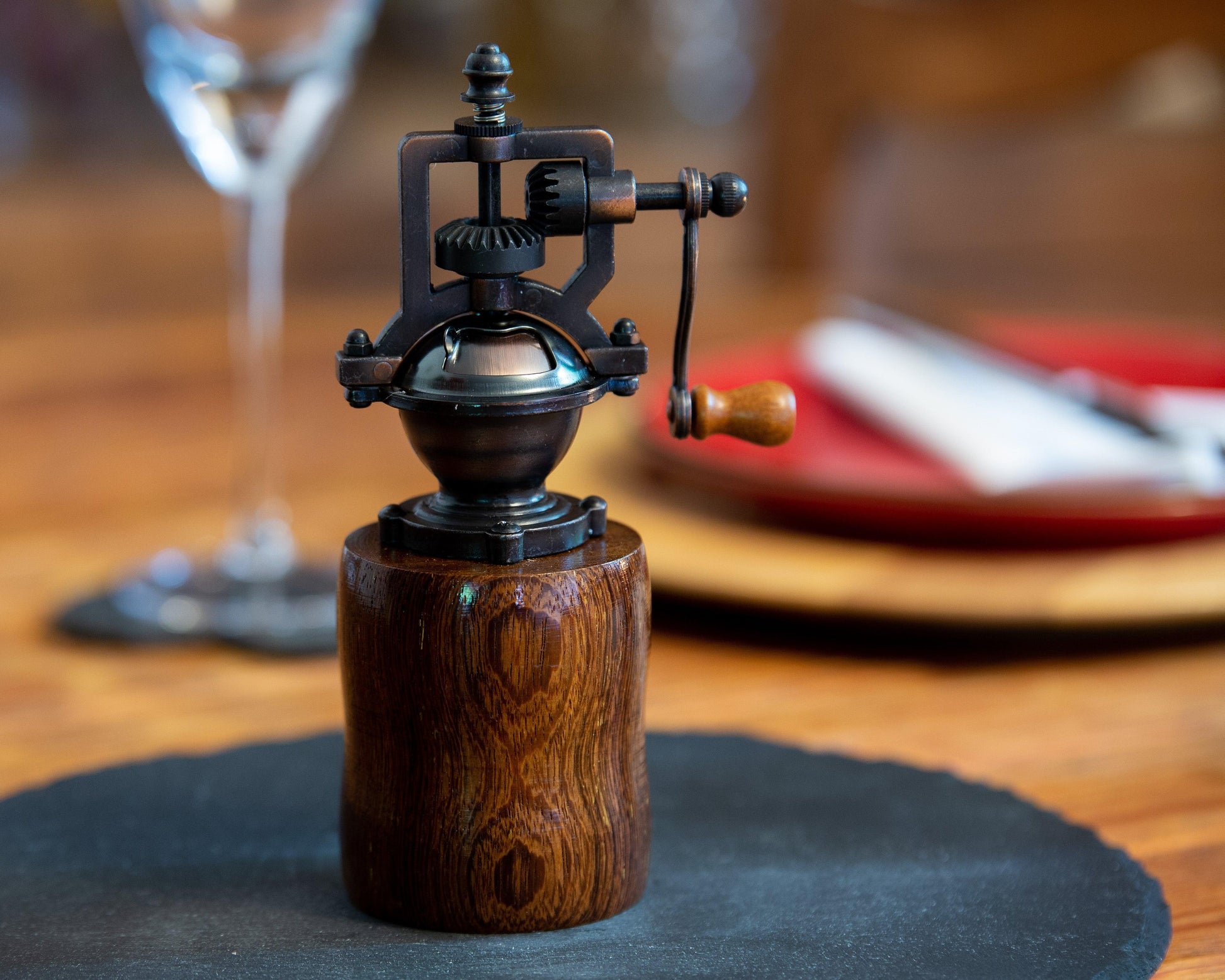 Pepper Mill Made From Panga Panga - woodnlotsoflove