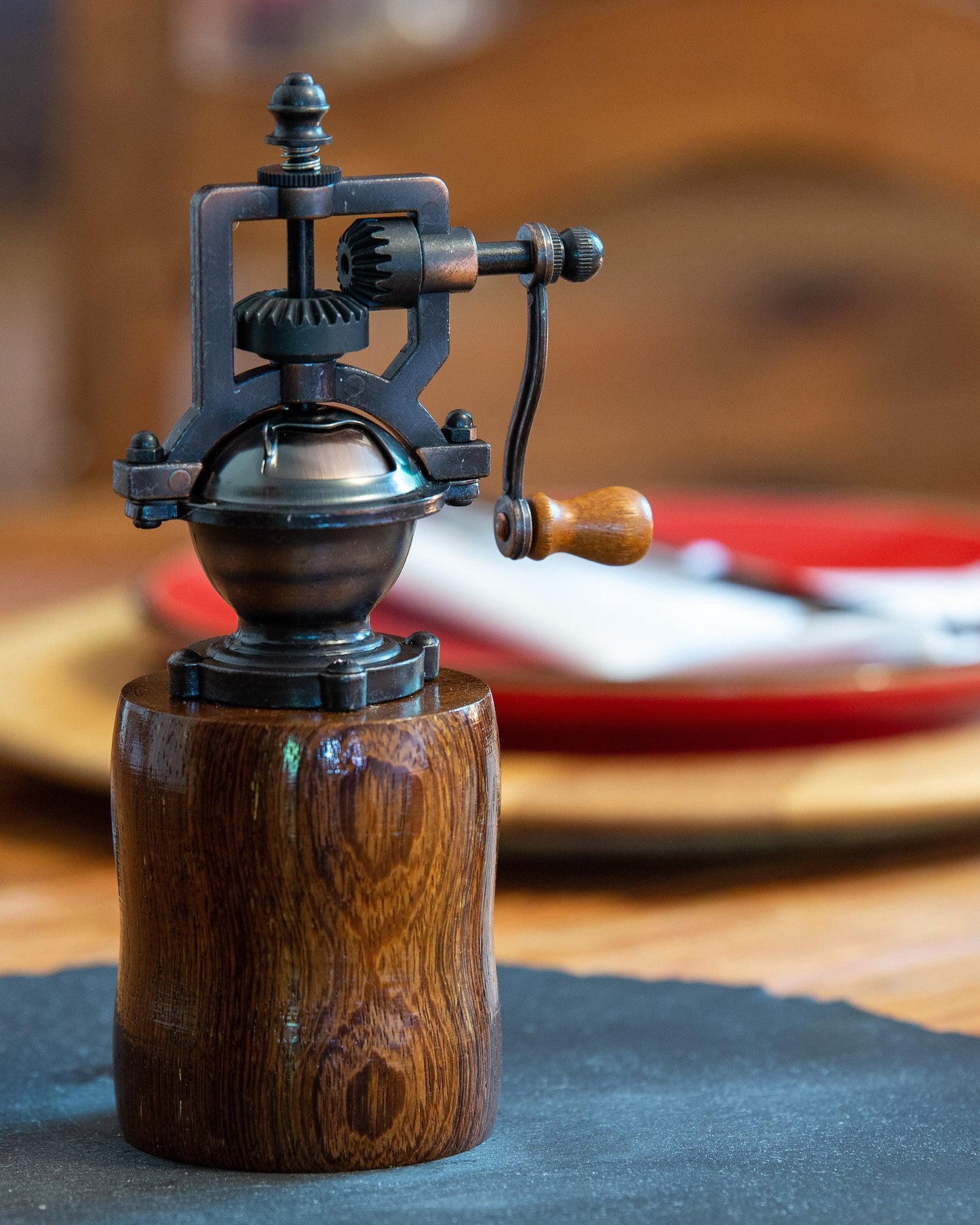 Pepper Mill Made From Panga Panga - woodnlotsoflove