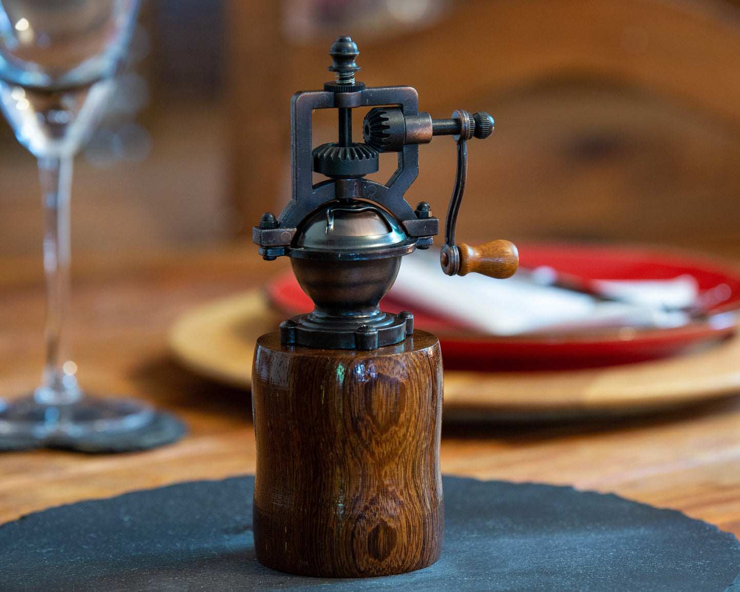 Pepper Mill Made From Panga Panga - woodnlotsoflove