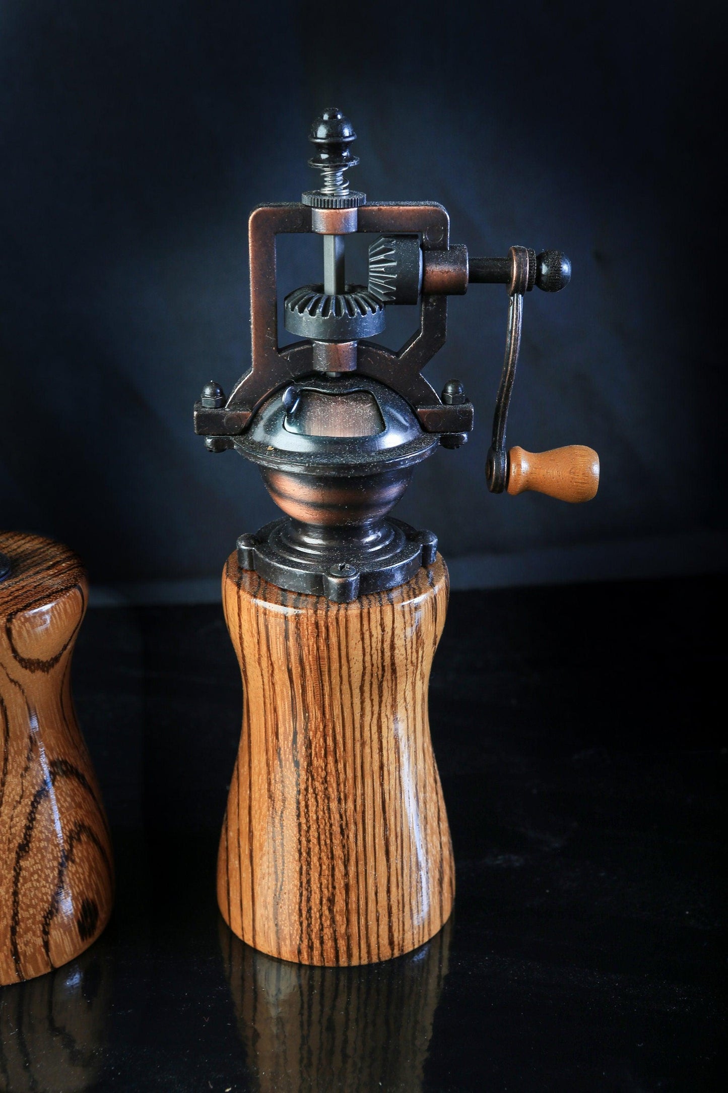 Slimline Salt And Pepper Mill In The Wood Of Your Choice - woodnlotsoflove