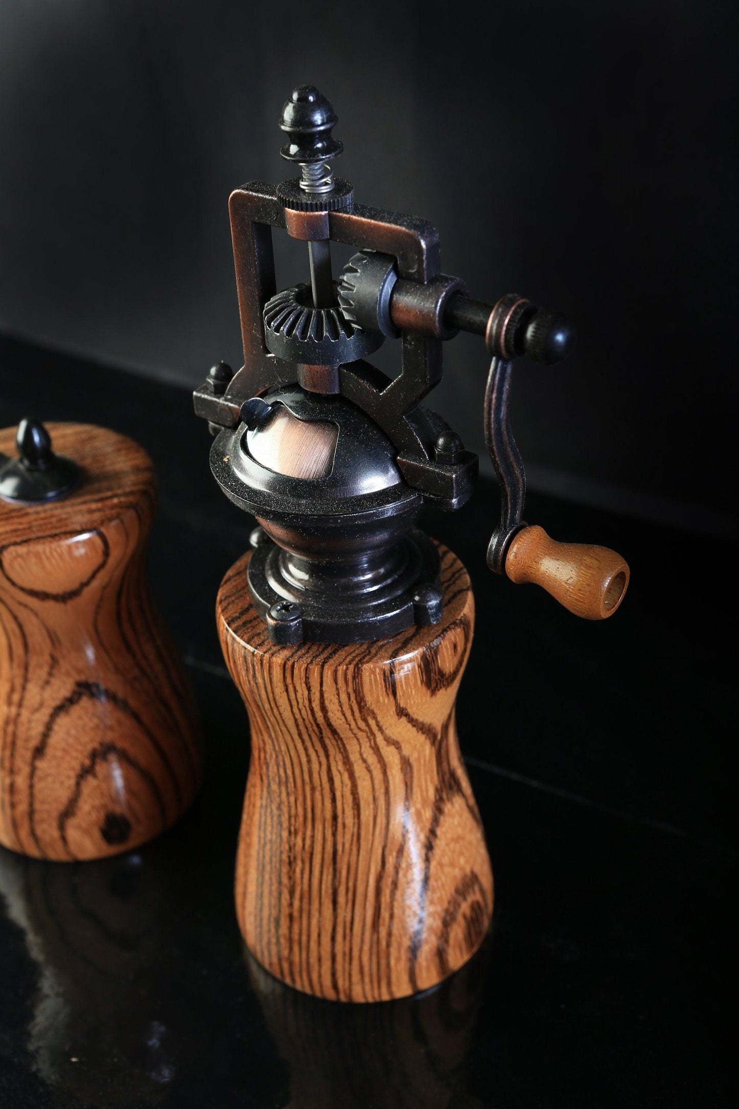 Slimline Salt And Pepper Mill In The Wood Of Your Choice - woodnlotsoflove