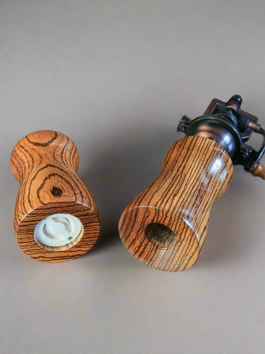 Salt And Pepper Mills (Slimline) - Various Woods