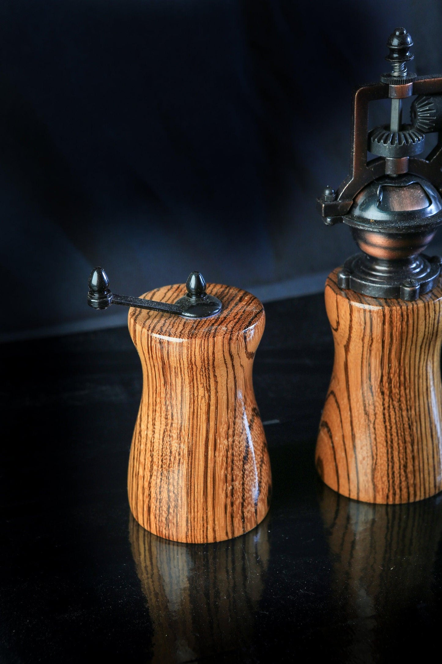 Slimline Salt And Pepper Mill In The Wood Of Your Choice - woodnlotsoflove