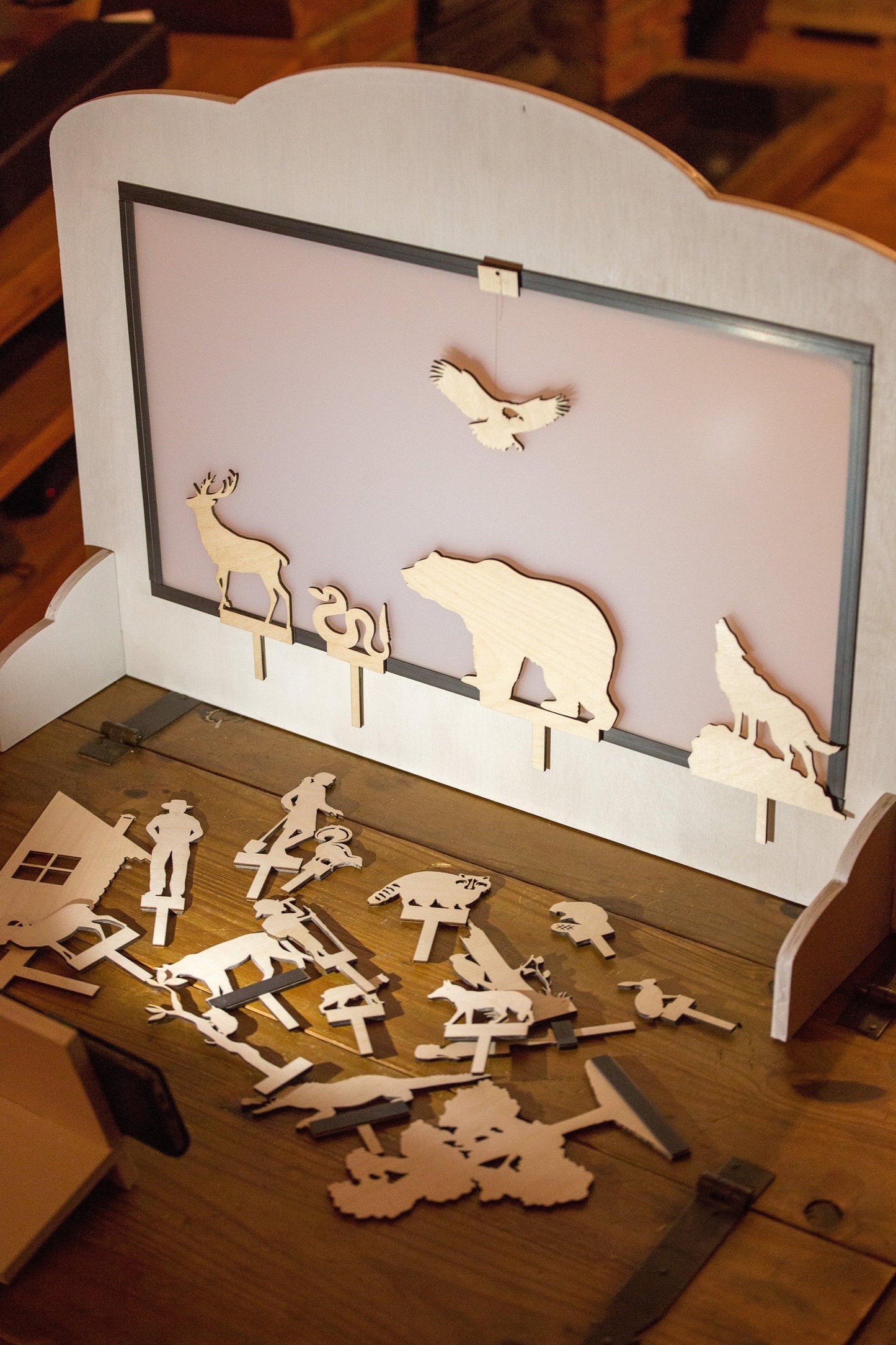 USA Wildlife Shadow Puppets - woodnlotsoflove