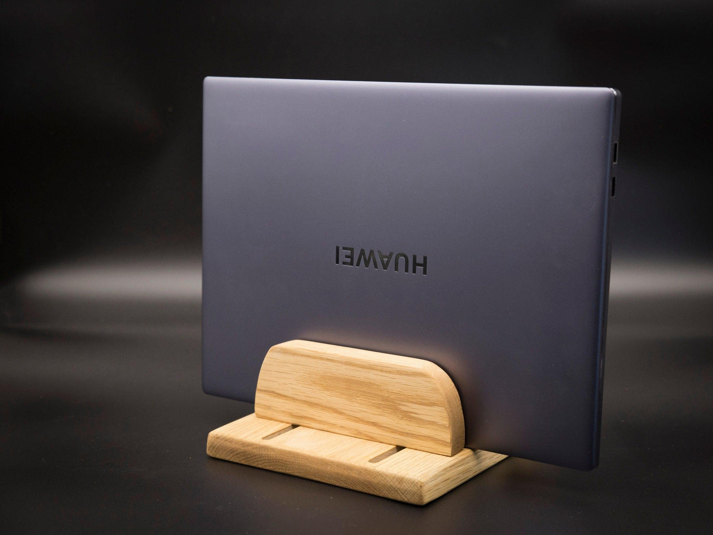 Solid Oak Laptop And Hard Drive Stand - woodnlotsoflove