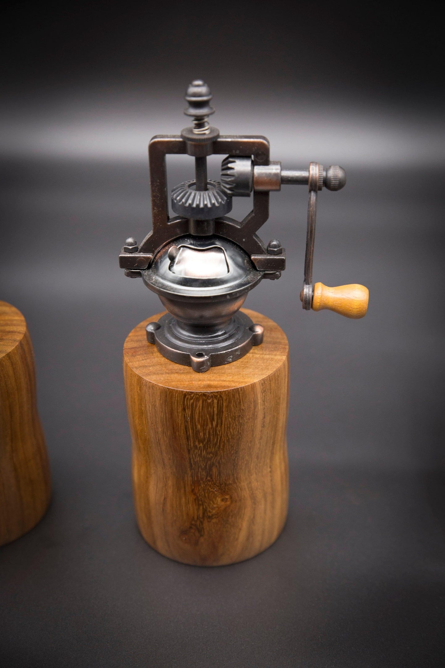 Salt And Pepper Mill Made From Kiaat - woodnlotsoflove