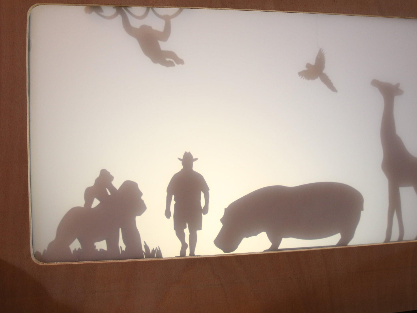 Wild Safari Animal Shadow Puppets - woodnlotsoflove