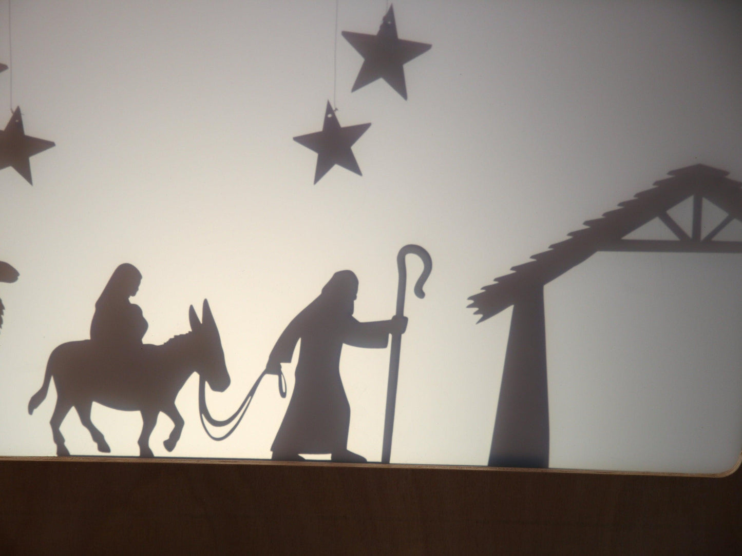 Nativity Story Shadow Puppets - woodnlotsoflove