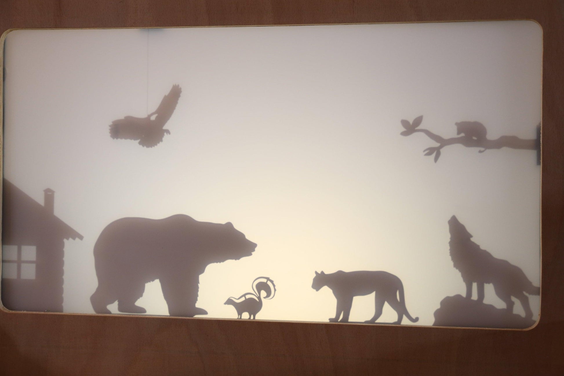 USA Wildlife Shadow Puppets - woodnlotsoflove