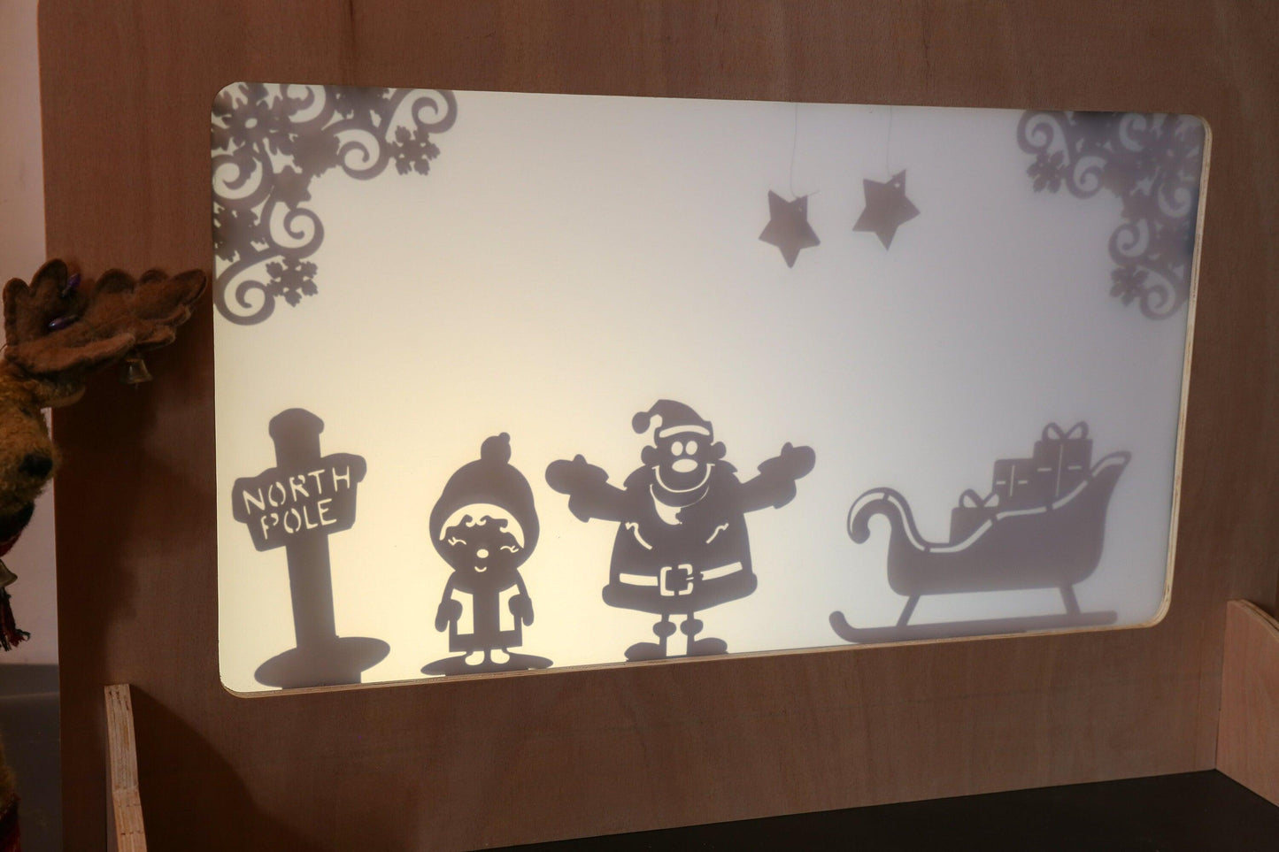 Christmas Wonderland Shadow Puppets - woodnlotsoflove