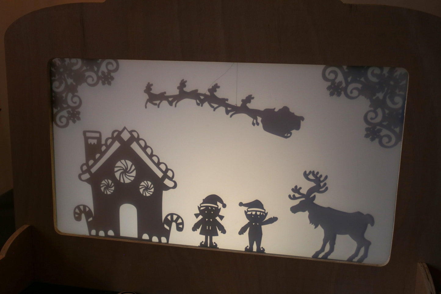 Christmas Wonderland Shadow Puppets - woodnlotsoflove