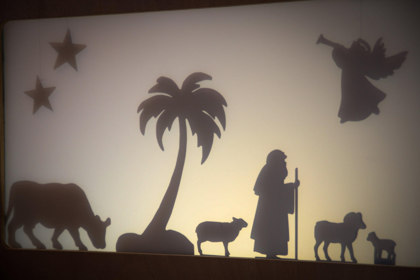 Nativity Story Shadow Puppets - woodnlotsoflove