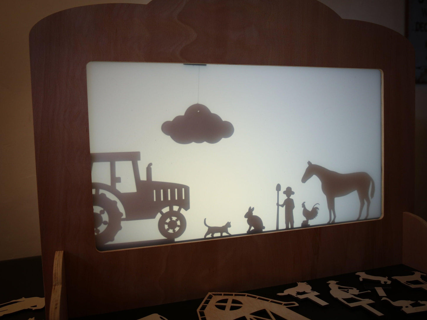 Farm Yard Shadow Puppets - woodnlotsoflove