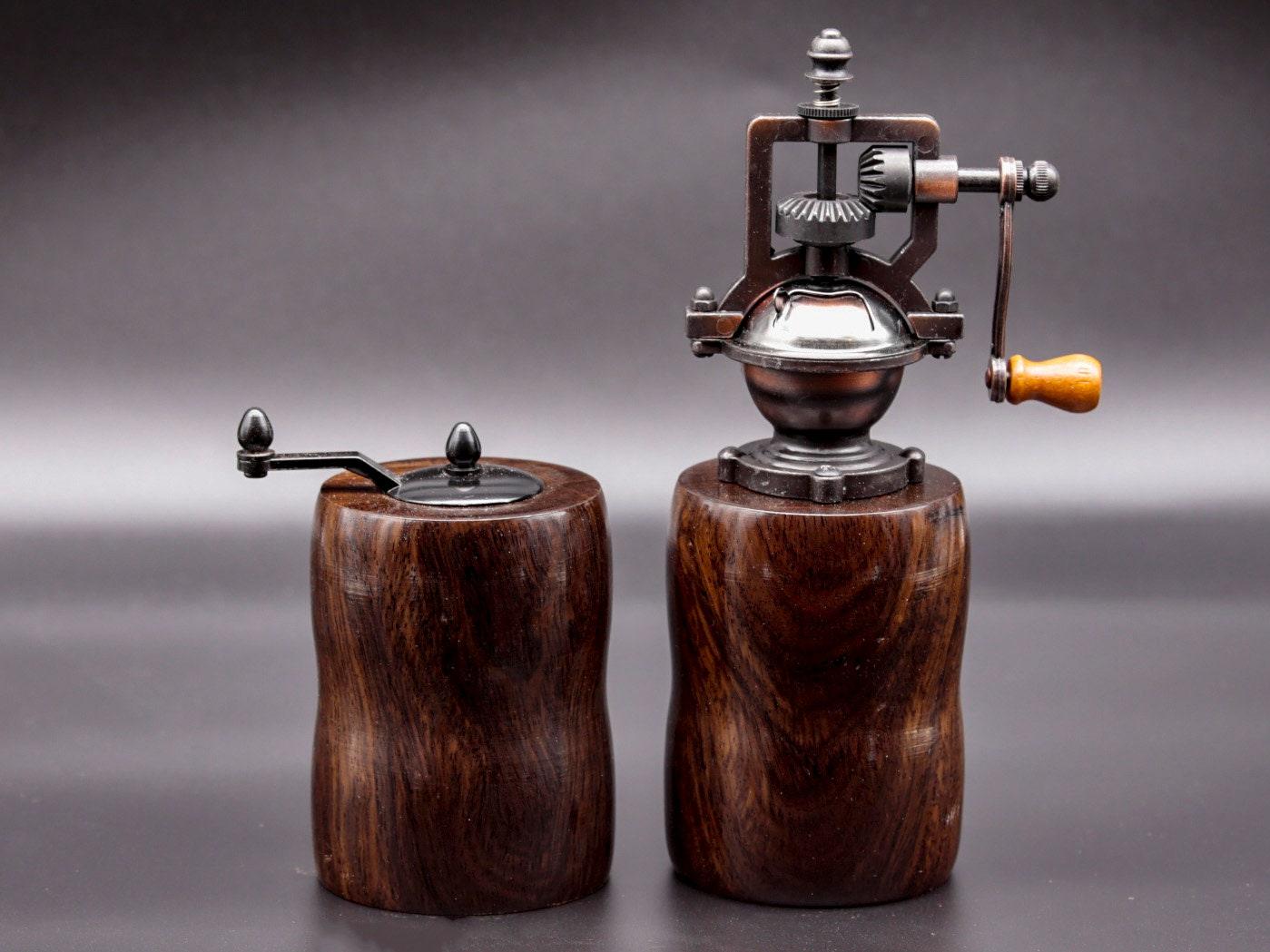 Salt and Pepper Mill Made From Leadwood - woodnlotsoflove