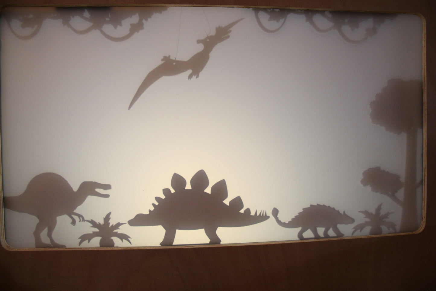 Dinosaur World Shadow Puppets - woodnlotsoflove