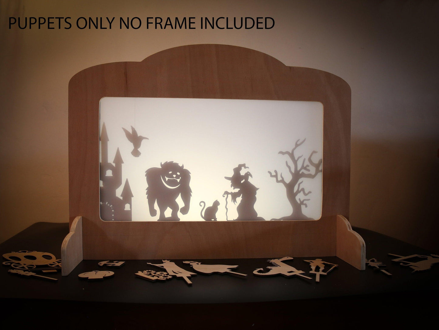 Fairy Tale Shadow Puppets - woodnlotsoflove