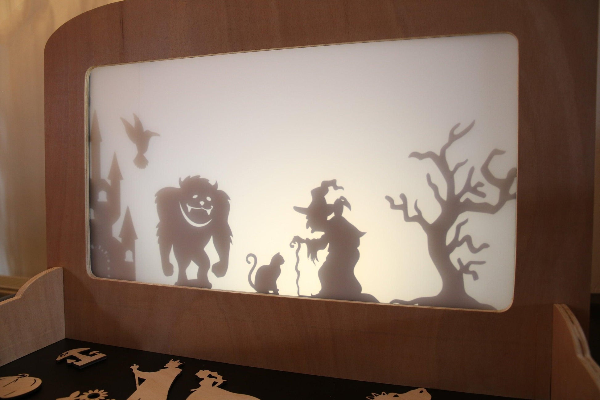 Fairy Tale Shadow Puppets - woodnlotsoflove