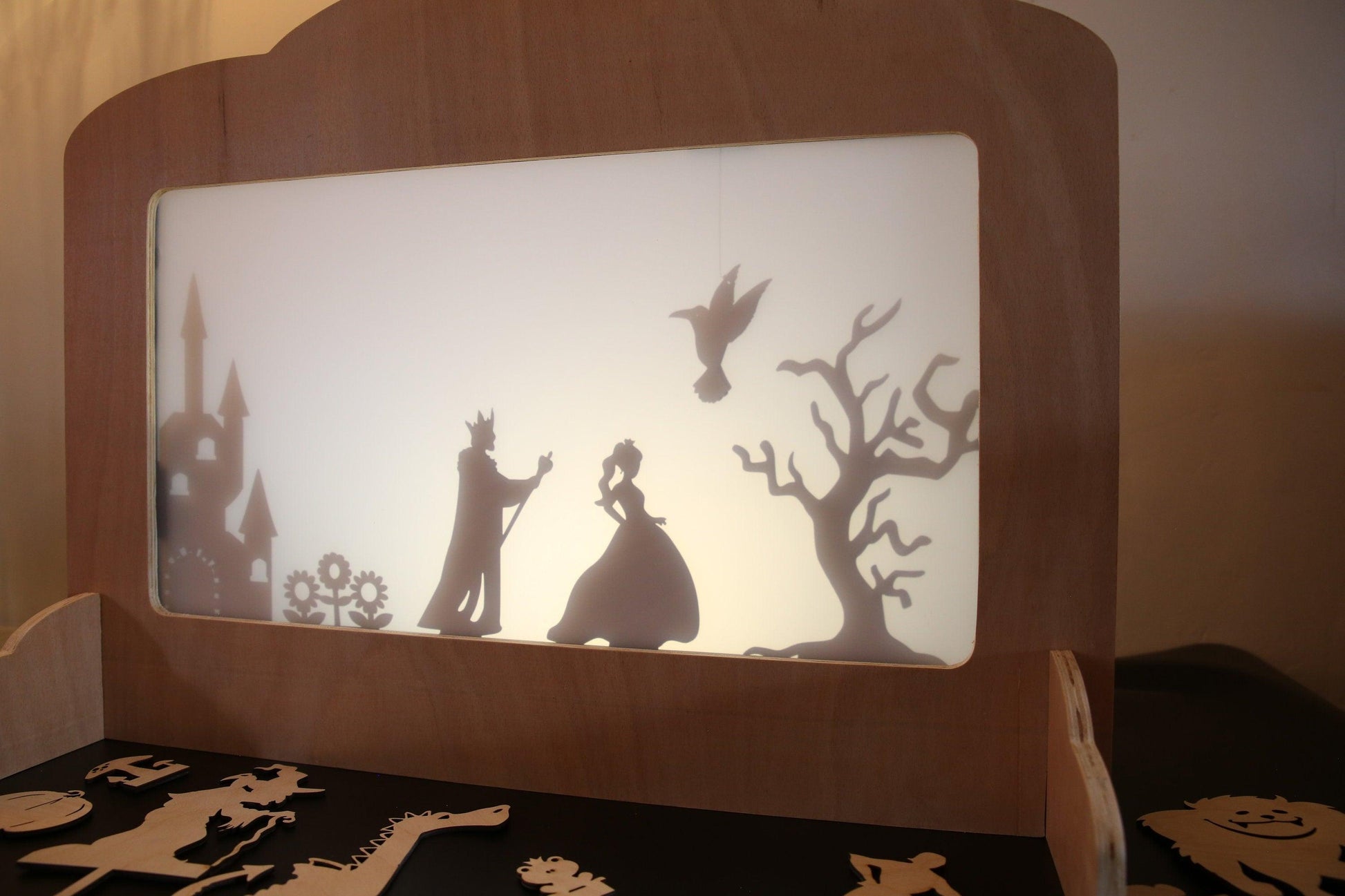 Fairy Tale Shadow Puppets - woodnlotsoflove