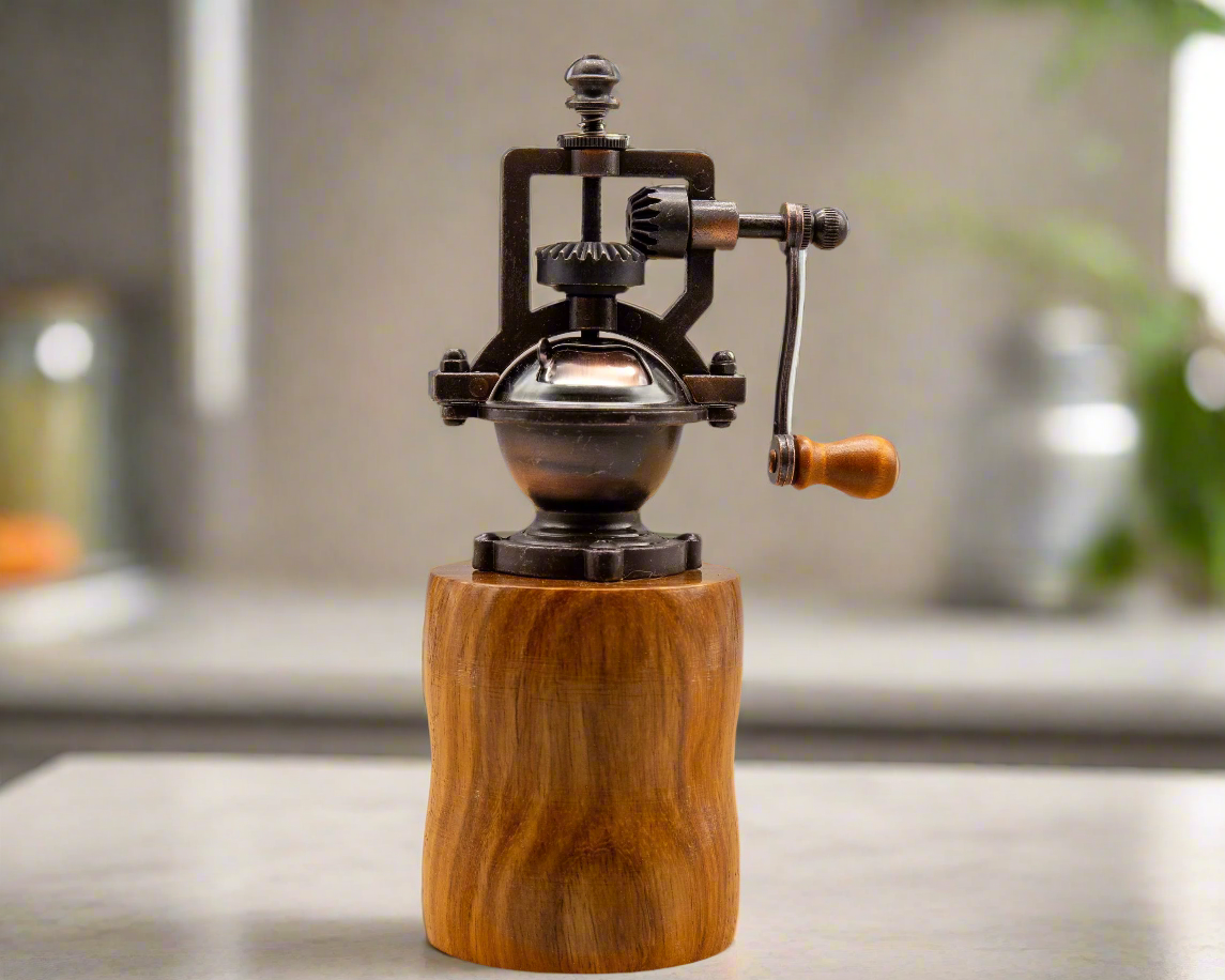 Pepper Mill Made From Kiaat