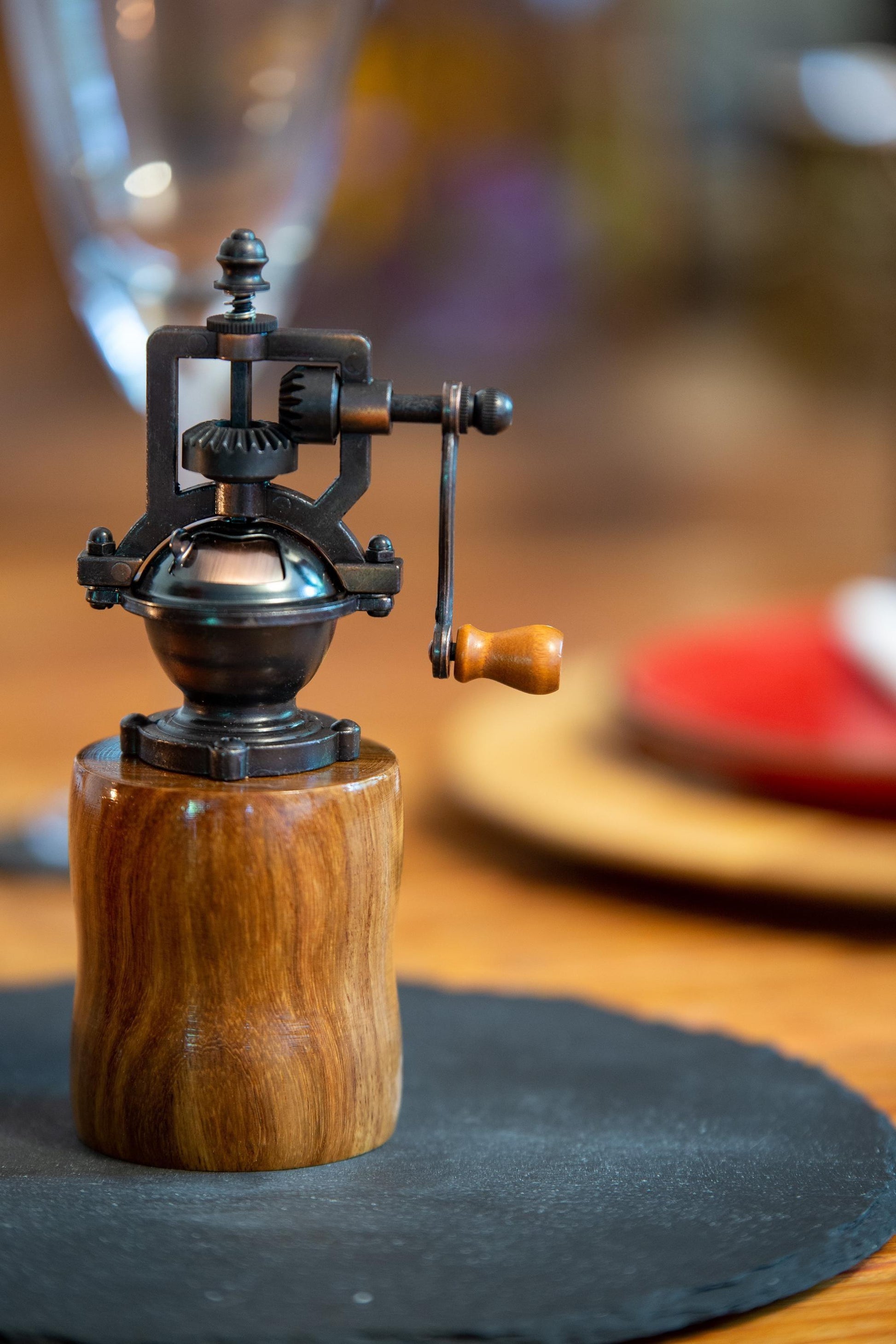 Pepper Mill Made From Kiaat - woodnlotsoflove