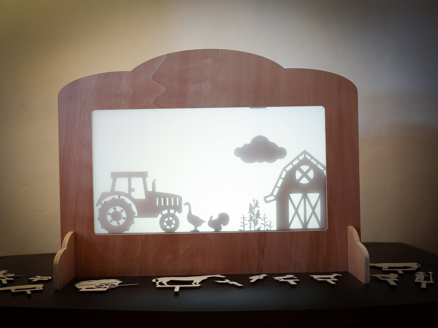 Farm Yard Shadow Puppets - woodnlotsoflove