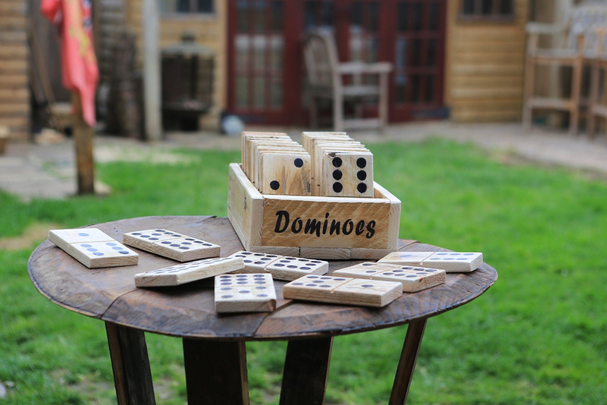 Wooden Dominoes - Double Nines Set - woodnlotsoflove