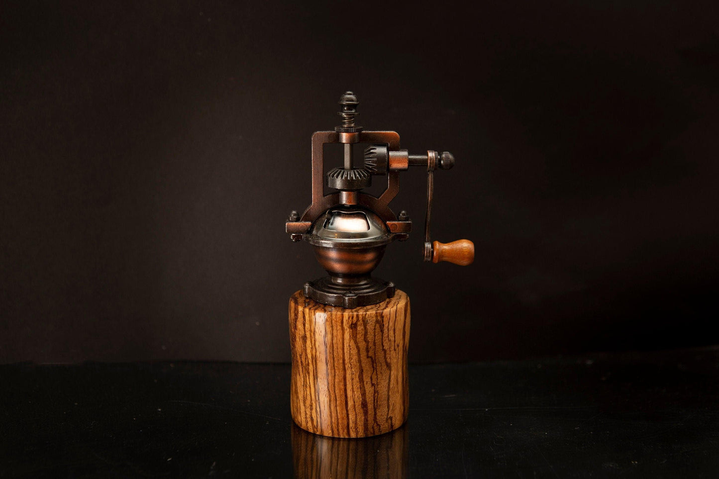 Pepper Mill Made From Zebrano - woodnlotsoflove