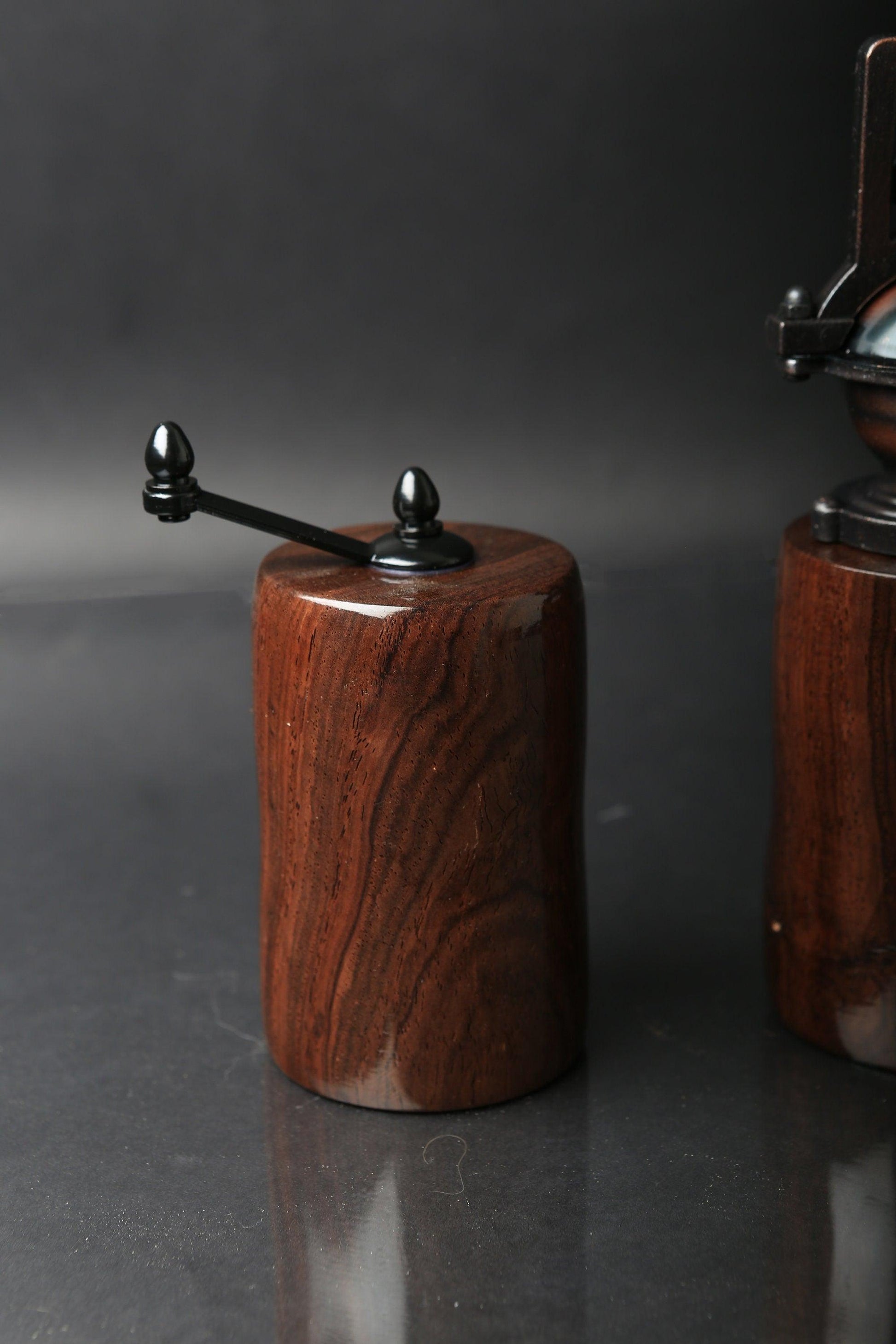Salt and Pepper Mill Made From Leadwood - woodnlotsoflove