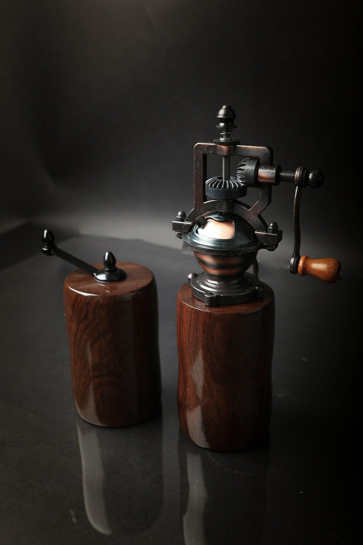 Salt and Pepper Mill Made From Leadwood - woodnlotsoflove