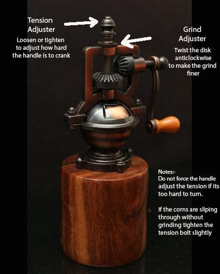 Pepper Mill Made From Panga Panga - woodnlotsoflove